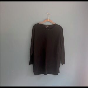 A.n.a black‎ ribbed crew neck sweater woman’s size M